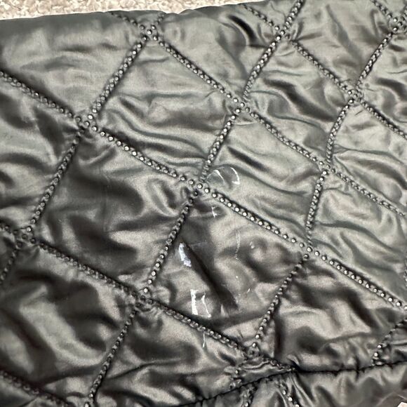 Columbia Omni Heat Quilted Jacket Womens Small Black Full Zip Pockets Outdoor - Picture 11 of 16